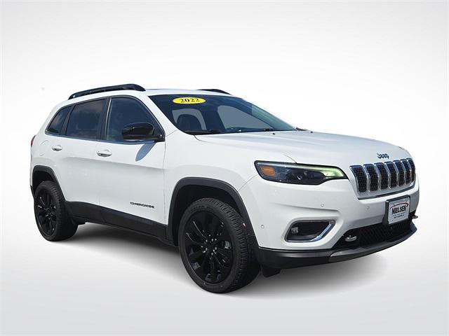 used 2022 Jeep Cherokee car, priced at $28,587