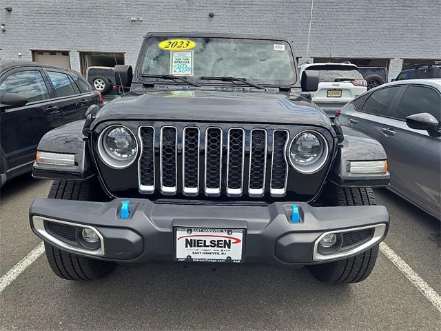 used 2023 Jeep Wrangler 4xe car, priced at $33,874
