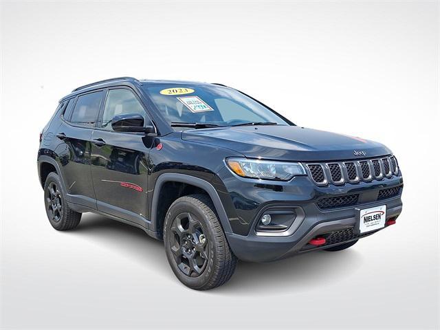 used 2023 Jeep Compass car, priced at $25,640