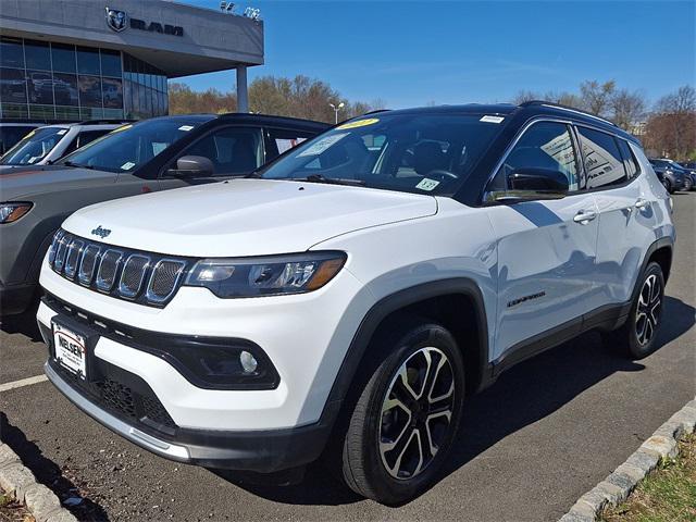used 2022 Jeep Compass car, priced at $23,300