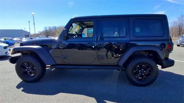 used 2021 Jeep Wrangler Unlimited car, priced at $28,733