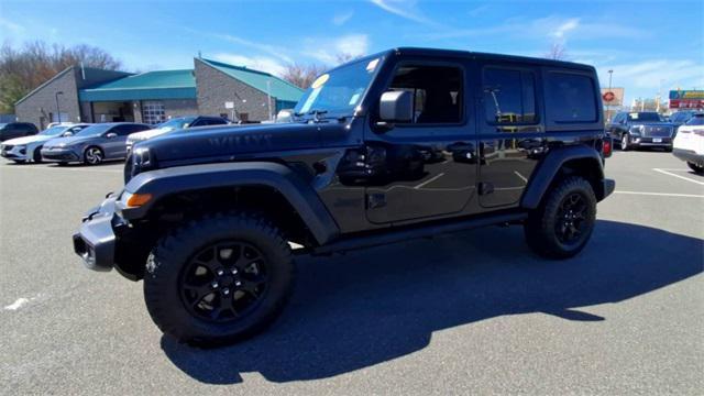 used 2021 Jeep Wrangler Unlimited car, priced at $28,733