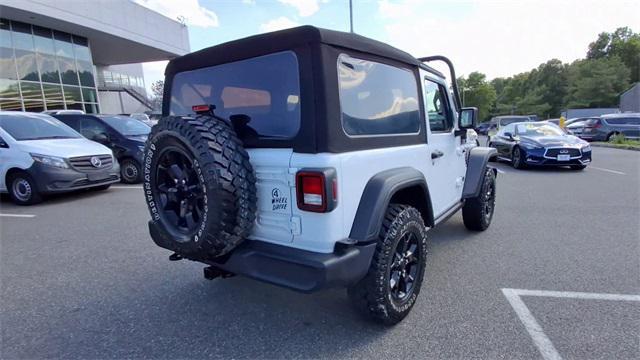 used 2021 Jeep Wrangler car, priced at $27,900
