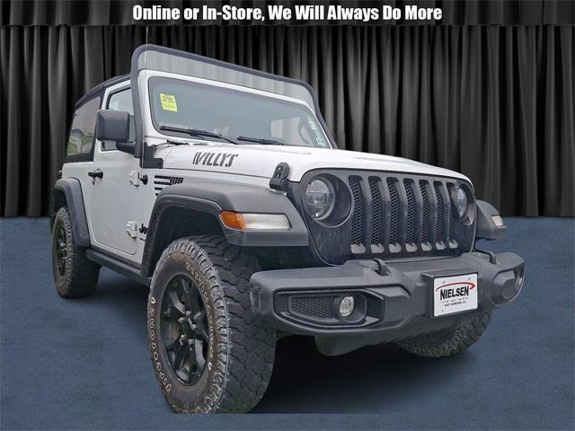 used 2021 Jeep Wrangler car, priced at $30,700