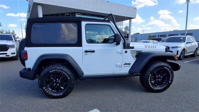 used 2021 Jeep Wrangler car, priced at $27,900