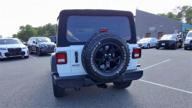 used 2021 Jeep Wrangler car, priced at $27,900