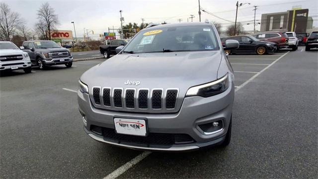 used 2019 Jeep Cherokee car, priced at $17,739