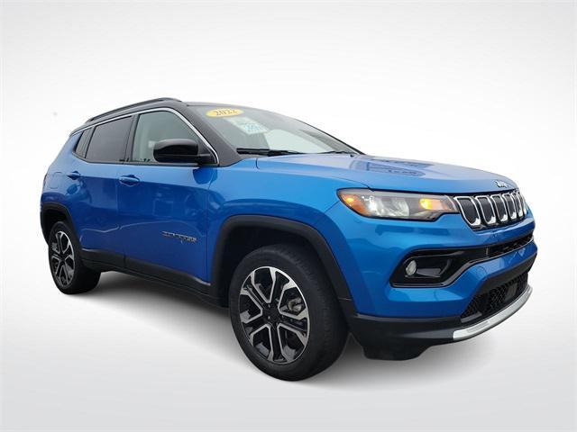 used 2022 Jeep Compass car, priced at $28,600