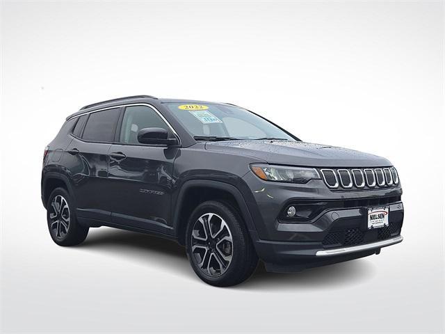 used 2022 Jeep Compass car, priced at $22,000