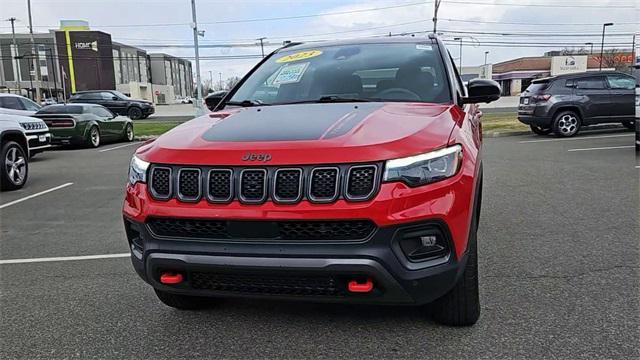 used 2023 Jeep Compass car, priced at $25,900