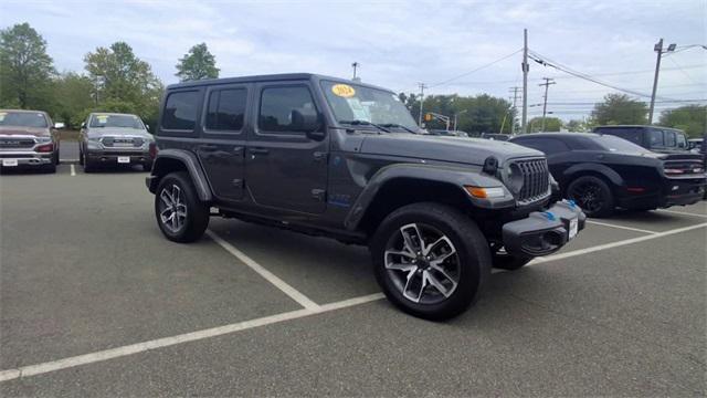 used 2024 Jeep Wrangler 4xe car, priced at $34,700