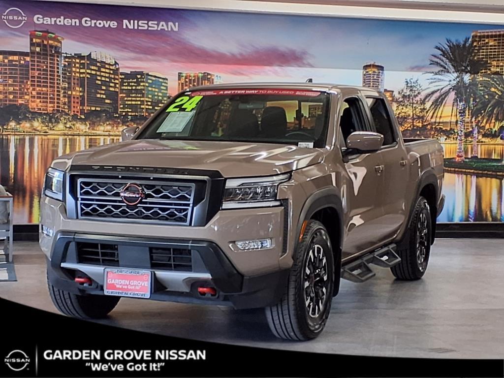 used 2024 Nissan Frontier car, priced at $31,999