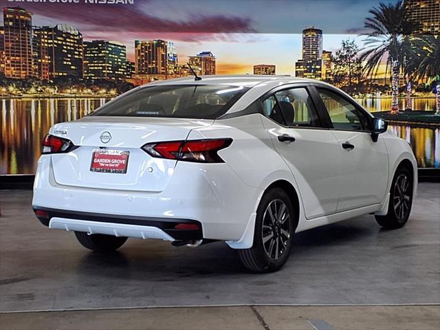 new 2025 Nissan Versa car, priced at $20,594