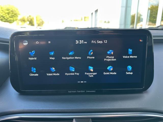 used 2022 Hyundai Santa Fe car, priced at $23,900