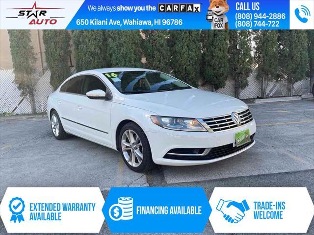 used 2016 Volkswagen CC car, priced at $11,500