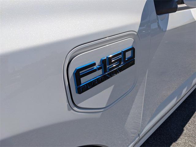 new 2025 Ford F-150 Lightning car, priced at $78,685