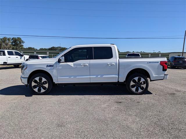 new 2025 Ford F-150 Lightning car, priced at $78,685
