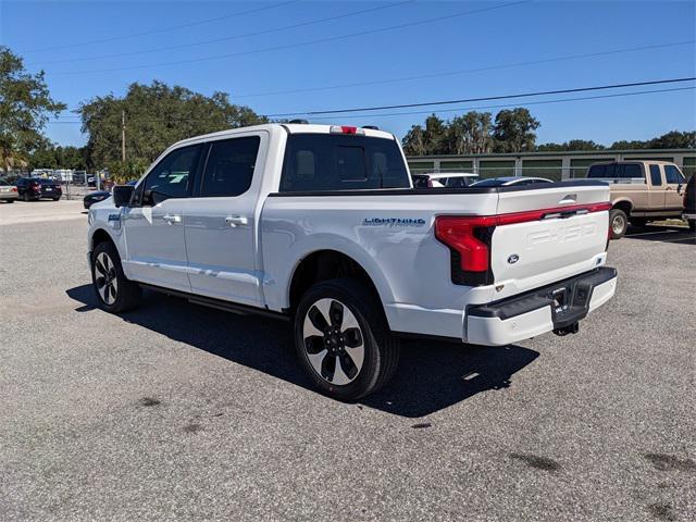 new 2025 Ford F-150 Lightning car, priced at $78,685