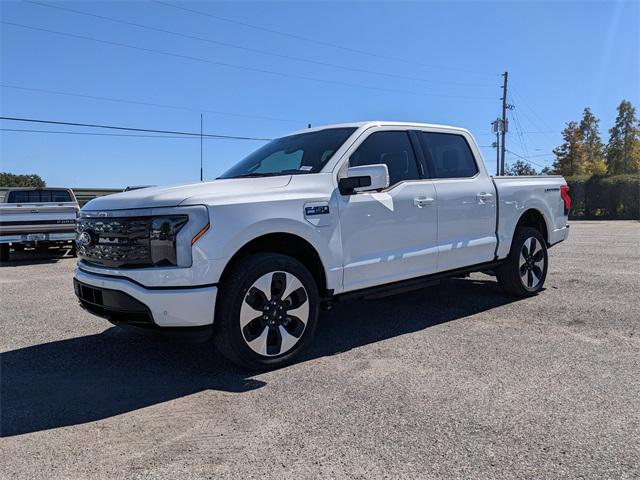 new 2025 Ford F-150 Lightning car, priced at $78,685