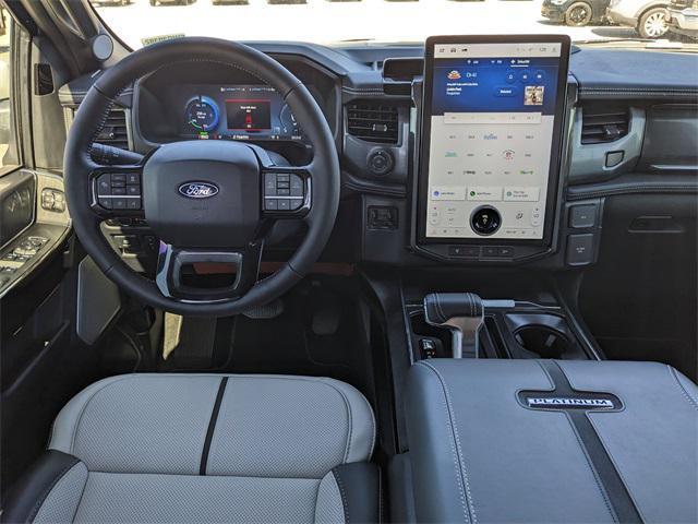 new 2025 Ford F-150 Lightning car, priced at $78,685