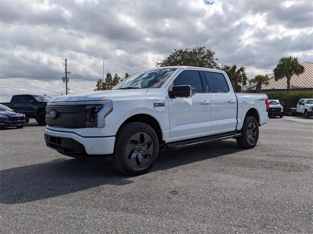 new 2025 Ford F-150 Lightning car, priced at $66,142