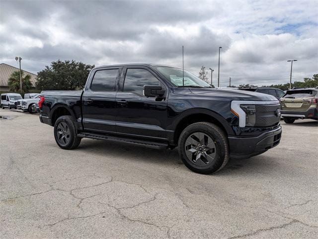 new 2025 Ford F-150 Lightning car, priced at $64,085