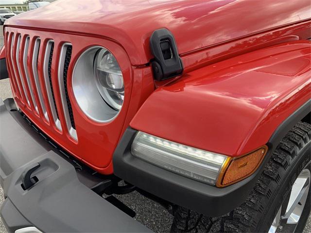 used 2021 Jeep Wrangler Unlimited car, priced at $30,000