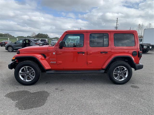 used 2021 Jeep Wrangler Unlimited car, priced at $30,000