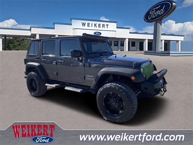 used 2017 Jeep Wrangler Unlimited car, priced at $20,000