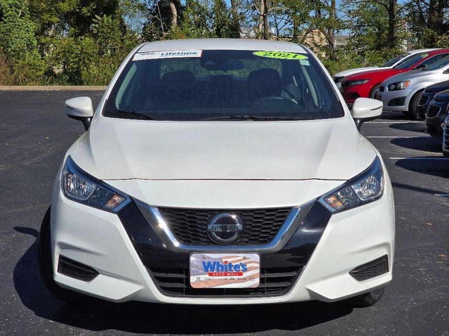 used 2021 Nissan Versa car, priced at $15,693