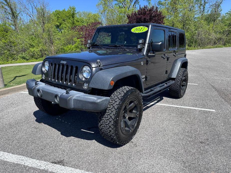 used 2017 Jeep Wrangler Unlimited car, priced at $26,294