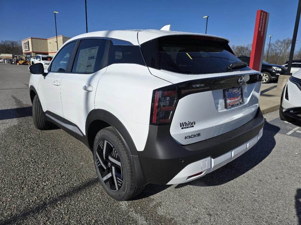 new 2025 Nissan Kicks car, priced at $25,350