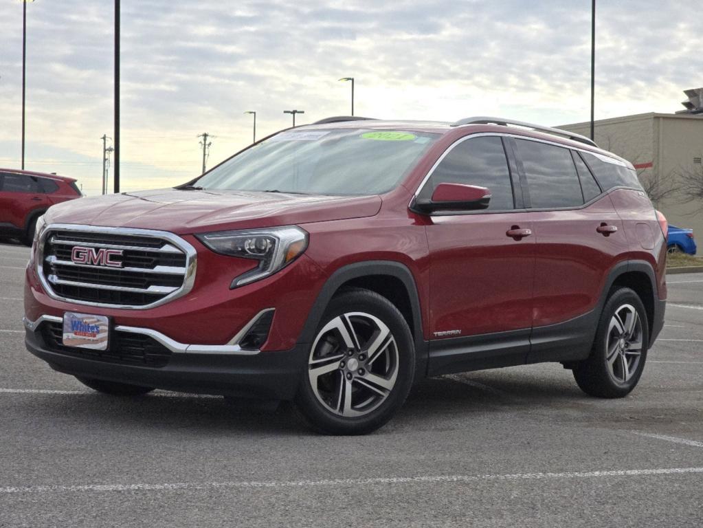 used 2021 GMC Terrain car, priced at $19,508