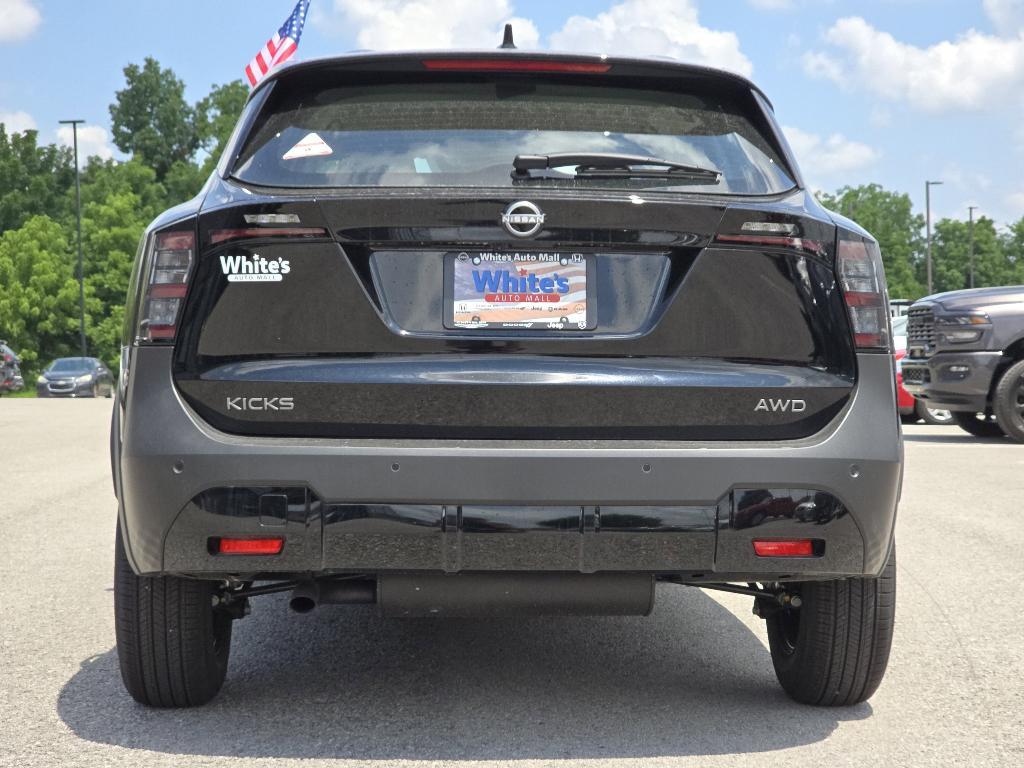 new 2025 Nissan Kicks car, priced at $25,155