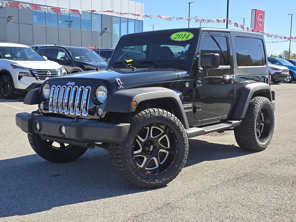 used 2014 Jeep Wrangler car, priced at $17,880