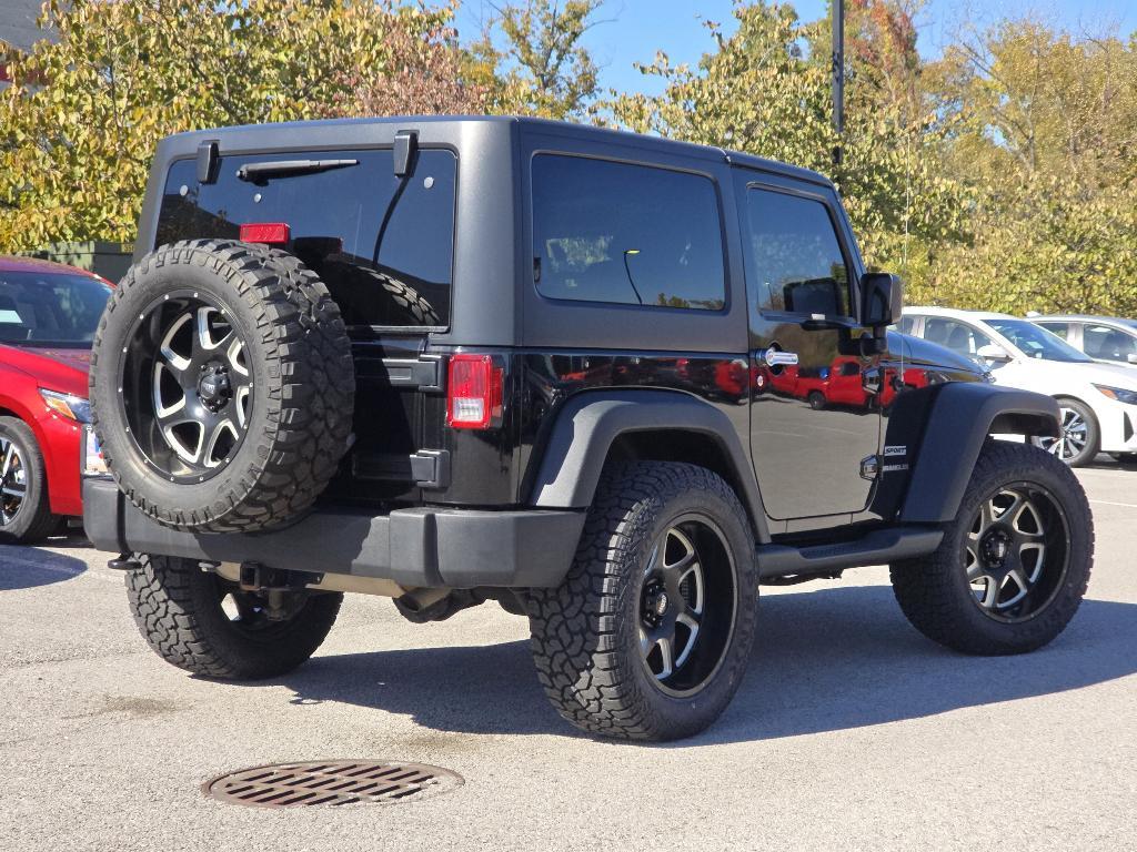 used 2014 Jeep Wrangler car, priced at $17,880