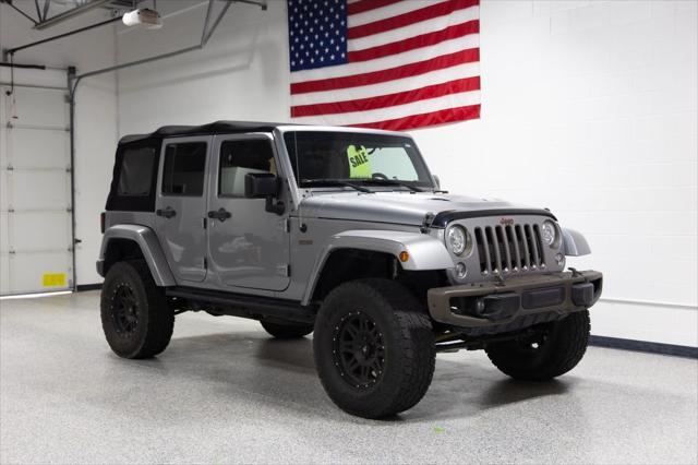 used 2017 Jeep Wrangler Unlimited car, priced at $23,995