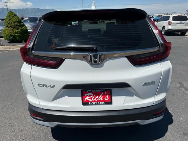 used 2021 Honda CR-V car, priced at $18,500