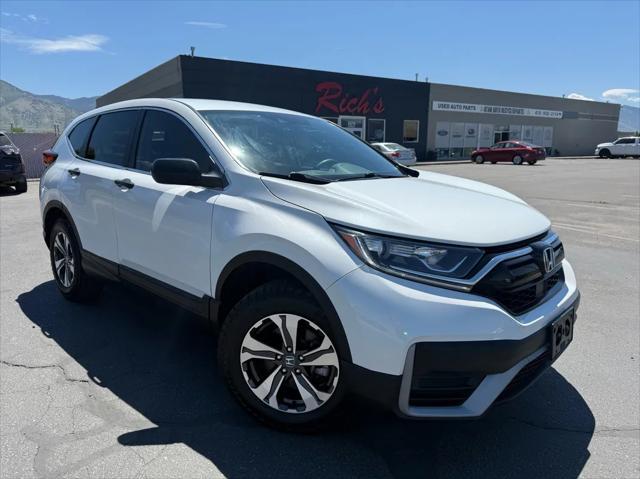 used 2021 Honda CR-V car, priced at $18,500