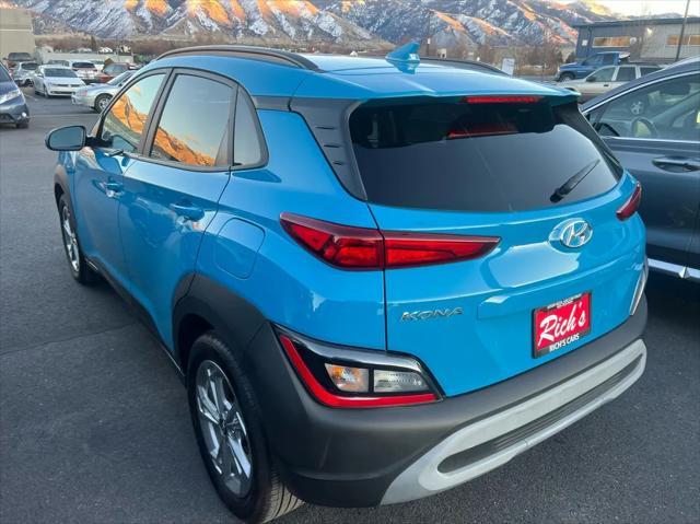 used 2023 Hyundai Kona car, priced at $21,500