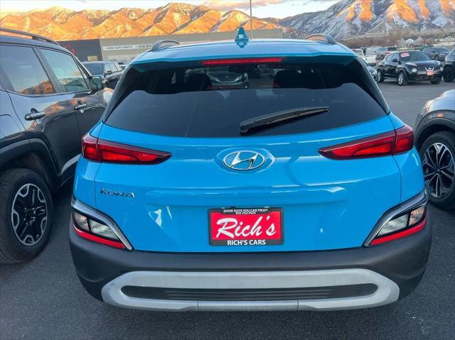 used 2023 Hyundai Kona car, priced at $21,500