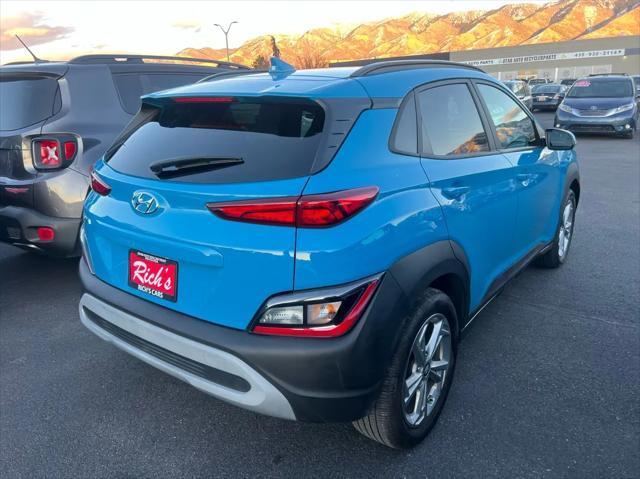 used 2023 Hyundai Kona car, priced at $21,500