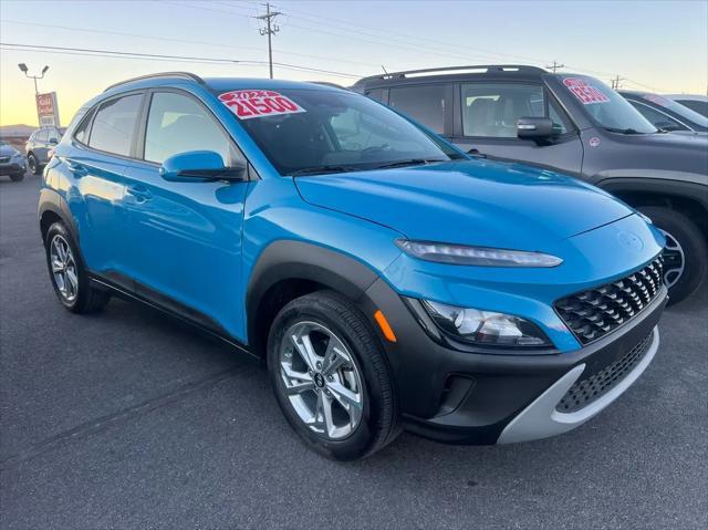 used 2023 Hyundai Kona car, priced at $21,500