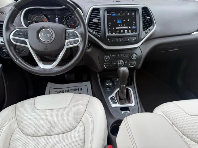 used 2017 Jeep Cherokee car, priced at $15,500