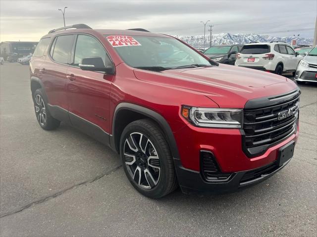 used 2021 GMC Acadia car, priced at $21,995