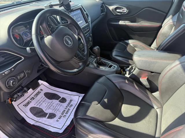 used 2021 Jeep Cherokee car, priced at $16,995