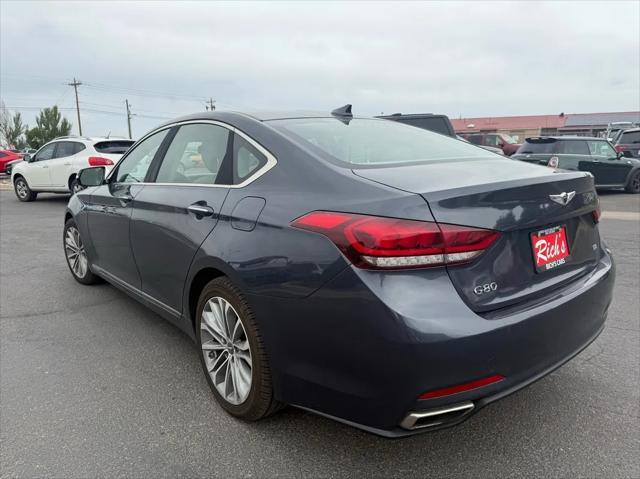 used 2017 Genesis G80 car, priced at $15,995