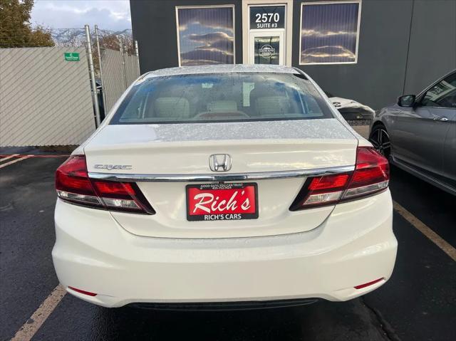 used 2015 Honda Civic car, priced at $11,995