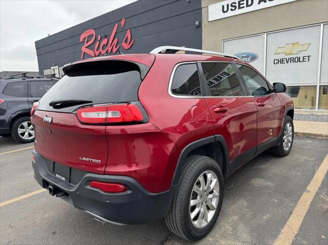 used 2014 Jeep Cherokee car, priced at $13,995