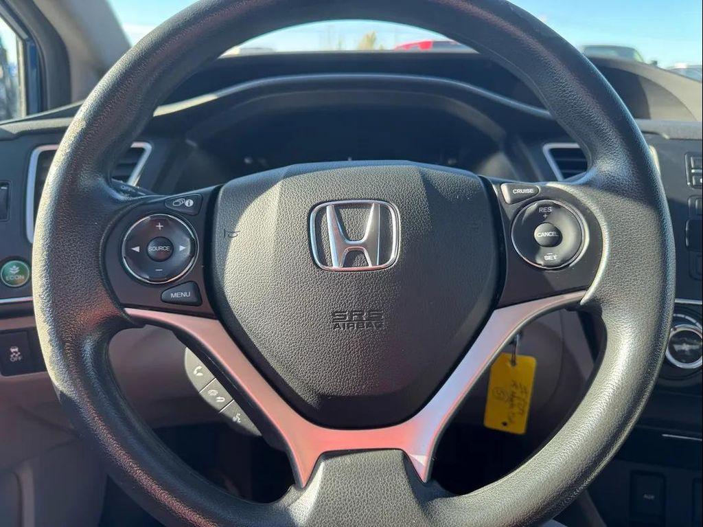 used 2015 Honda Civic car, priced at $10,995